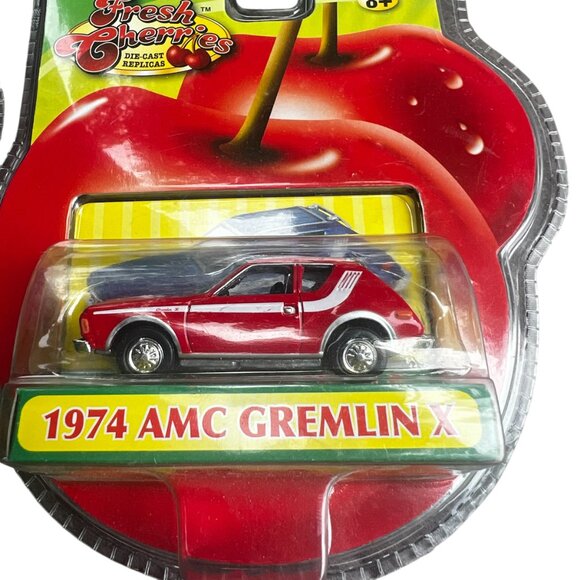 Motor Max Fresh Cherries 1974 AMC Gremlin X 1:64 Car - Picture 3 of 5